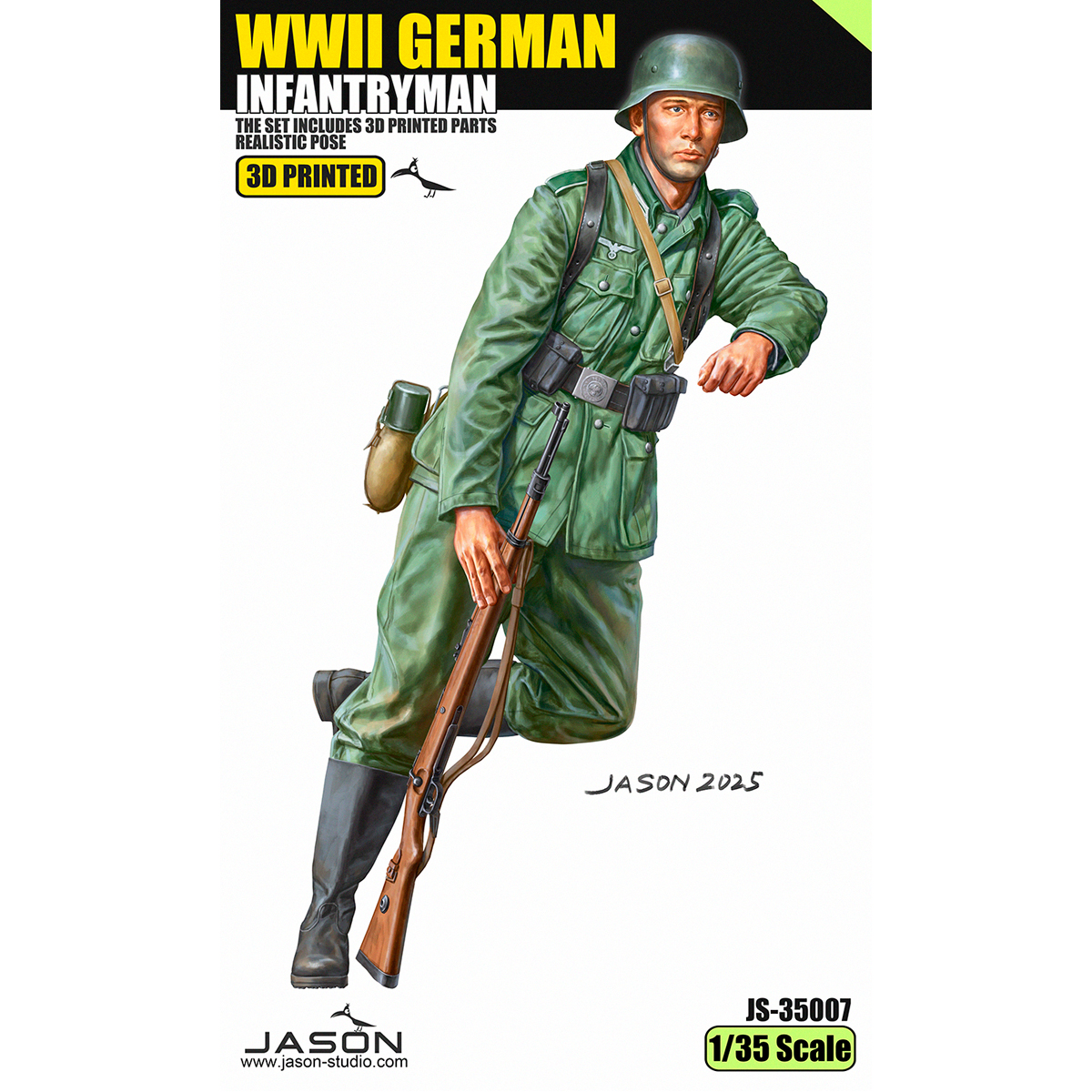 1/35 WWII German Infantryman