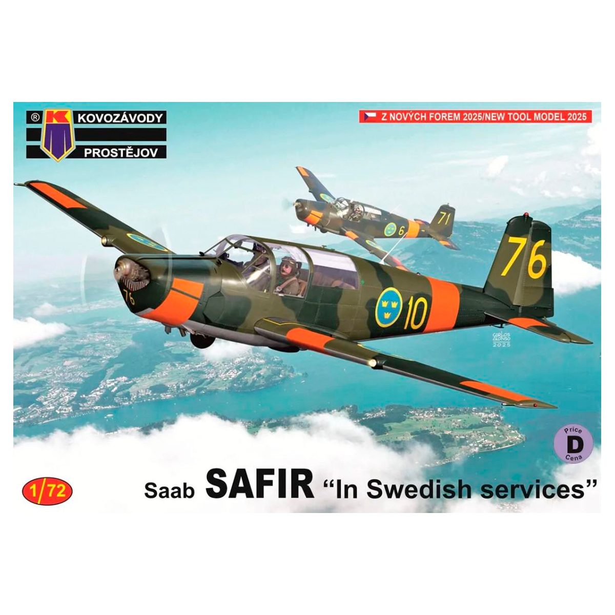 1/72 Saab SAFIR “in Swedish services”