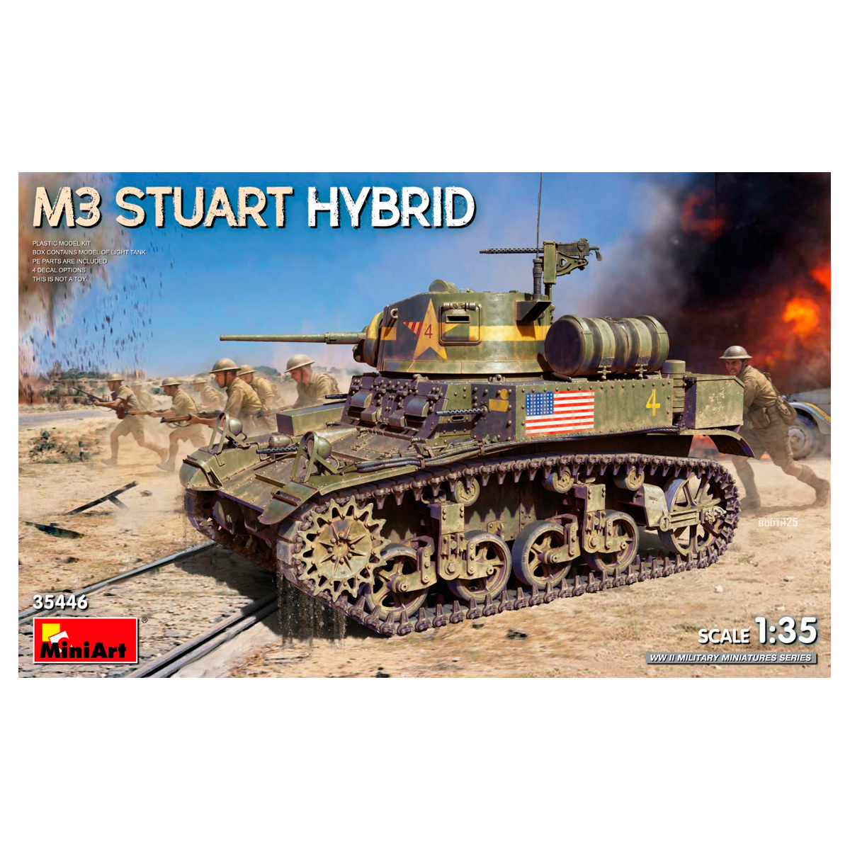 1/35 M3 Stuart Hybrid
