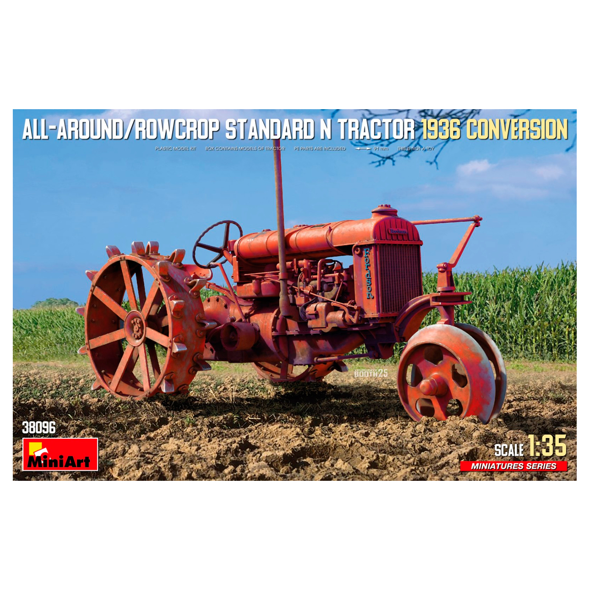 1/35 All-Around/Rowcrop Standard N Tractor 1936 Conversion