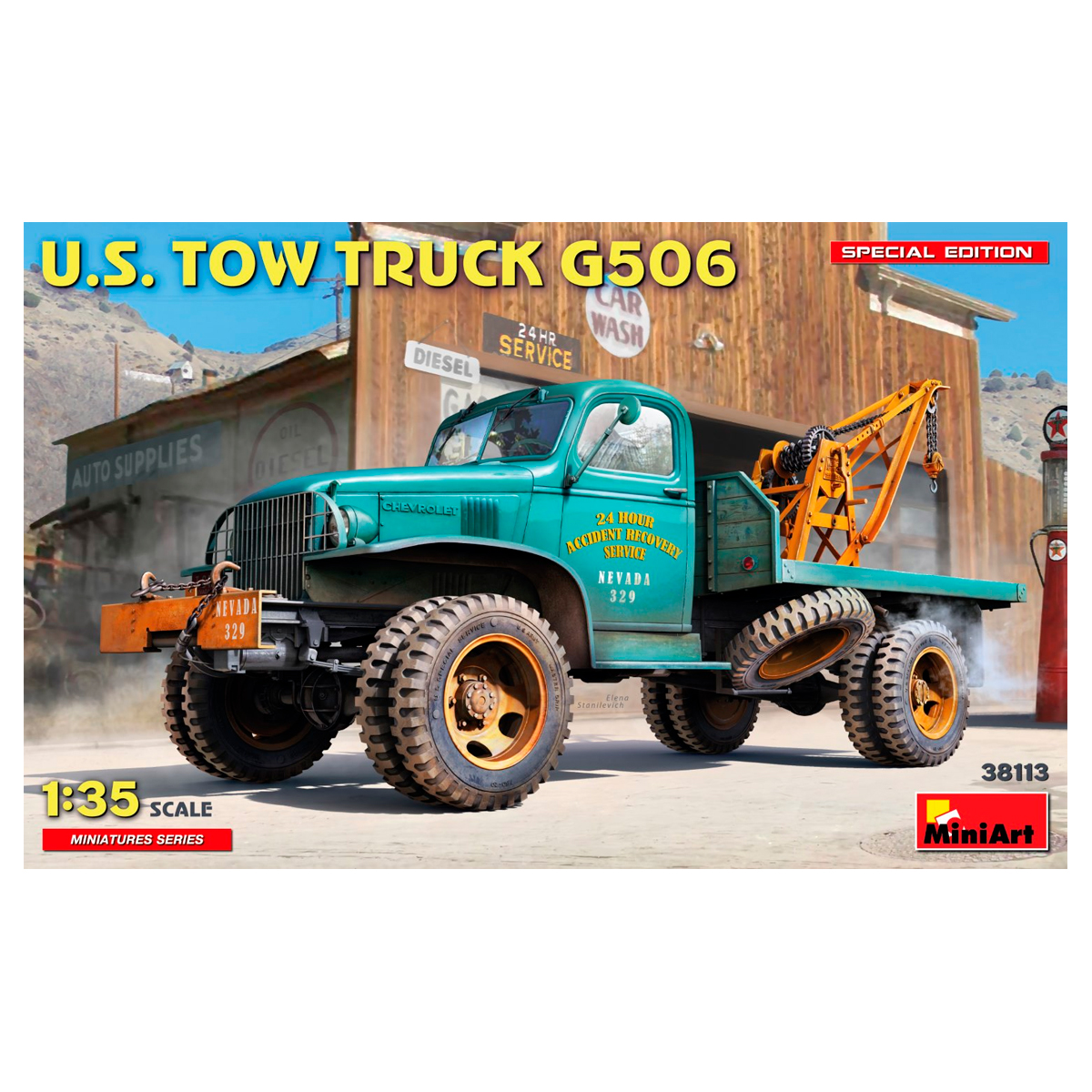 1/35 U.S. Tow Truck G506. Special Edition