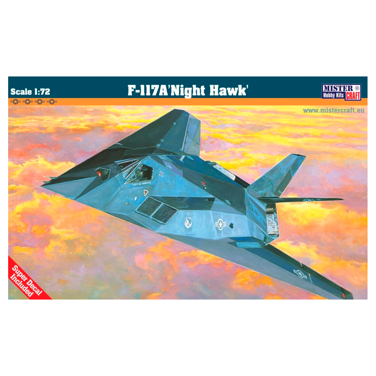 1/72 F-117A Night Hawk