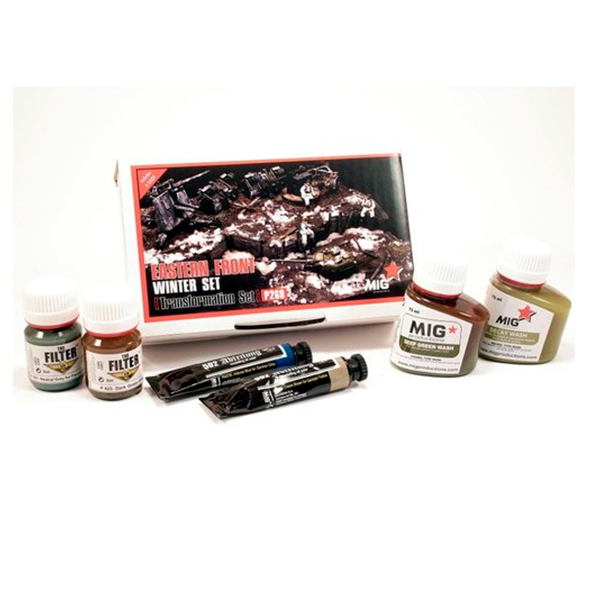 Mig Productions P260 Eastern Front Winter Vehicle Set