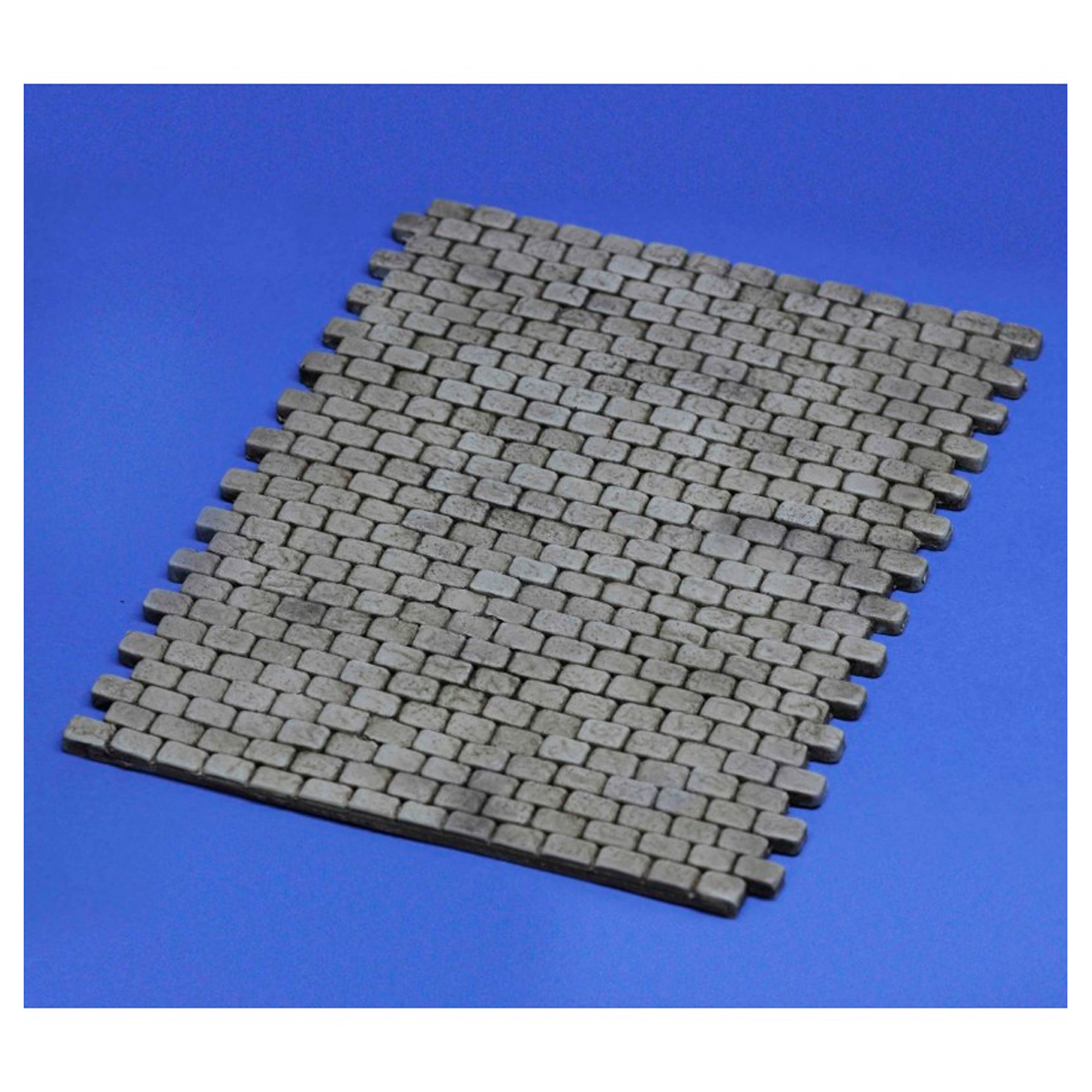 Cobblestone road section (1/16 scale)