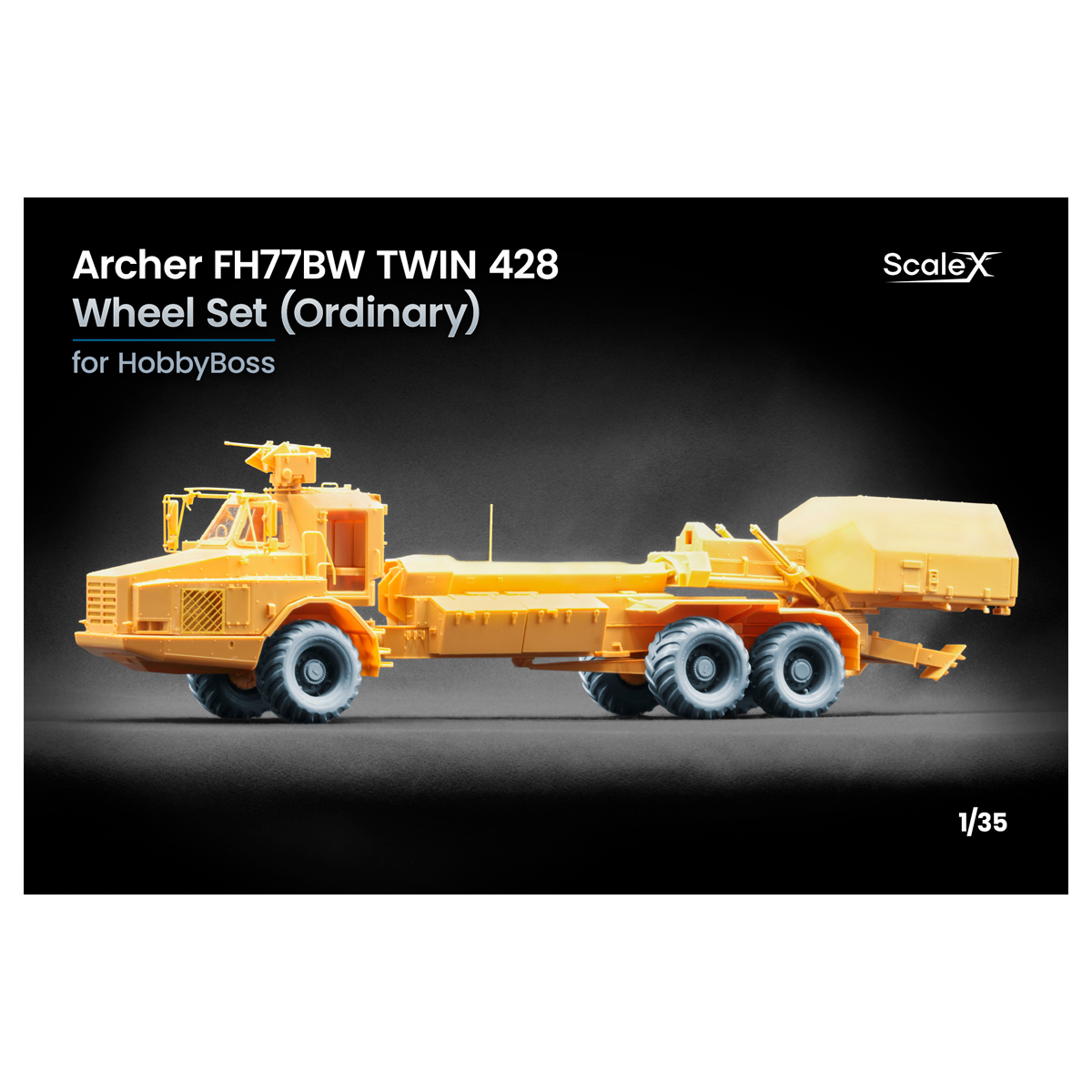 Archer FH77BW TWIN 428 Ordinary wheel set 1/35