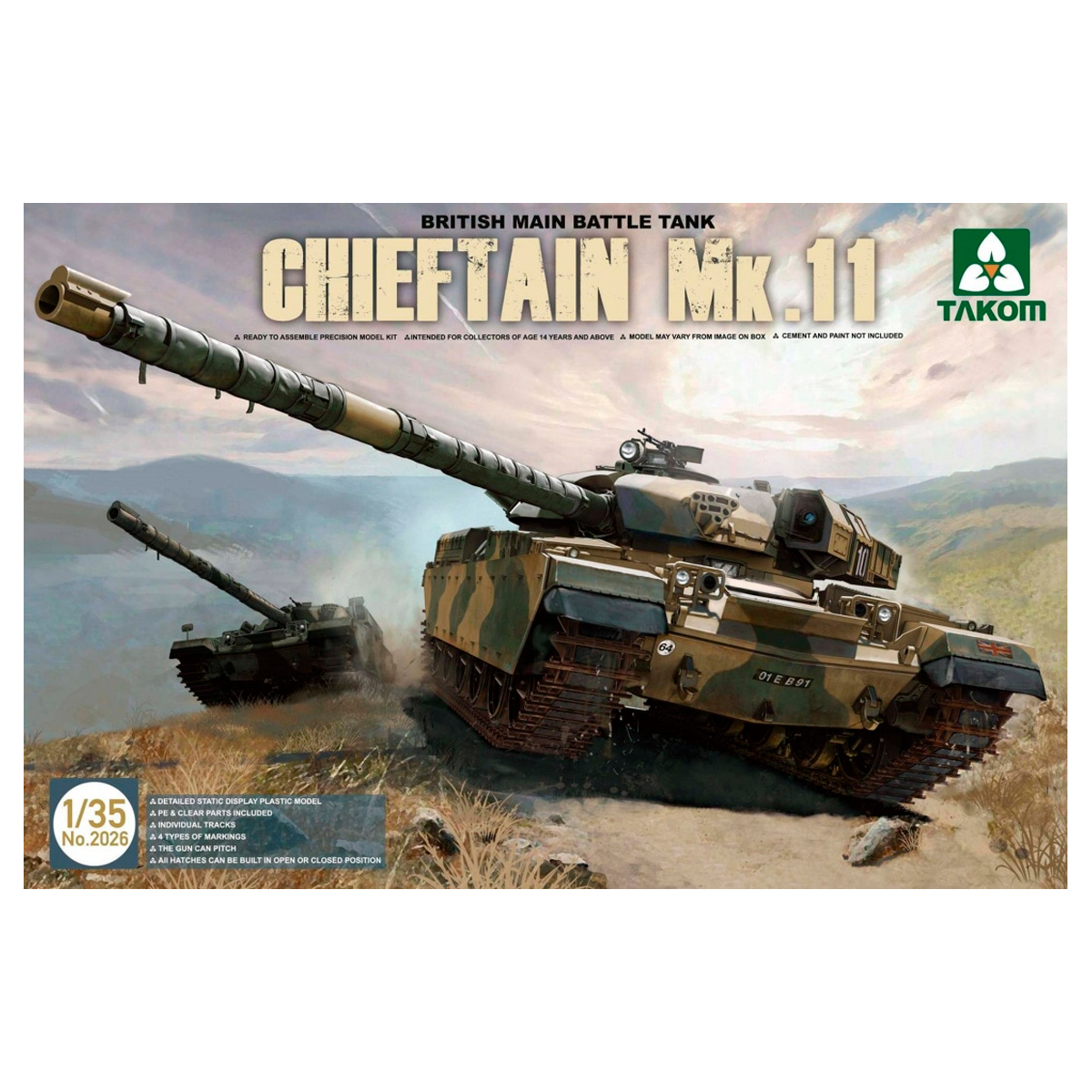 1/35 British MBT Chieftain Mk.11