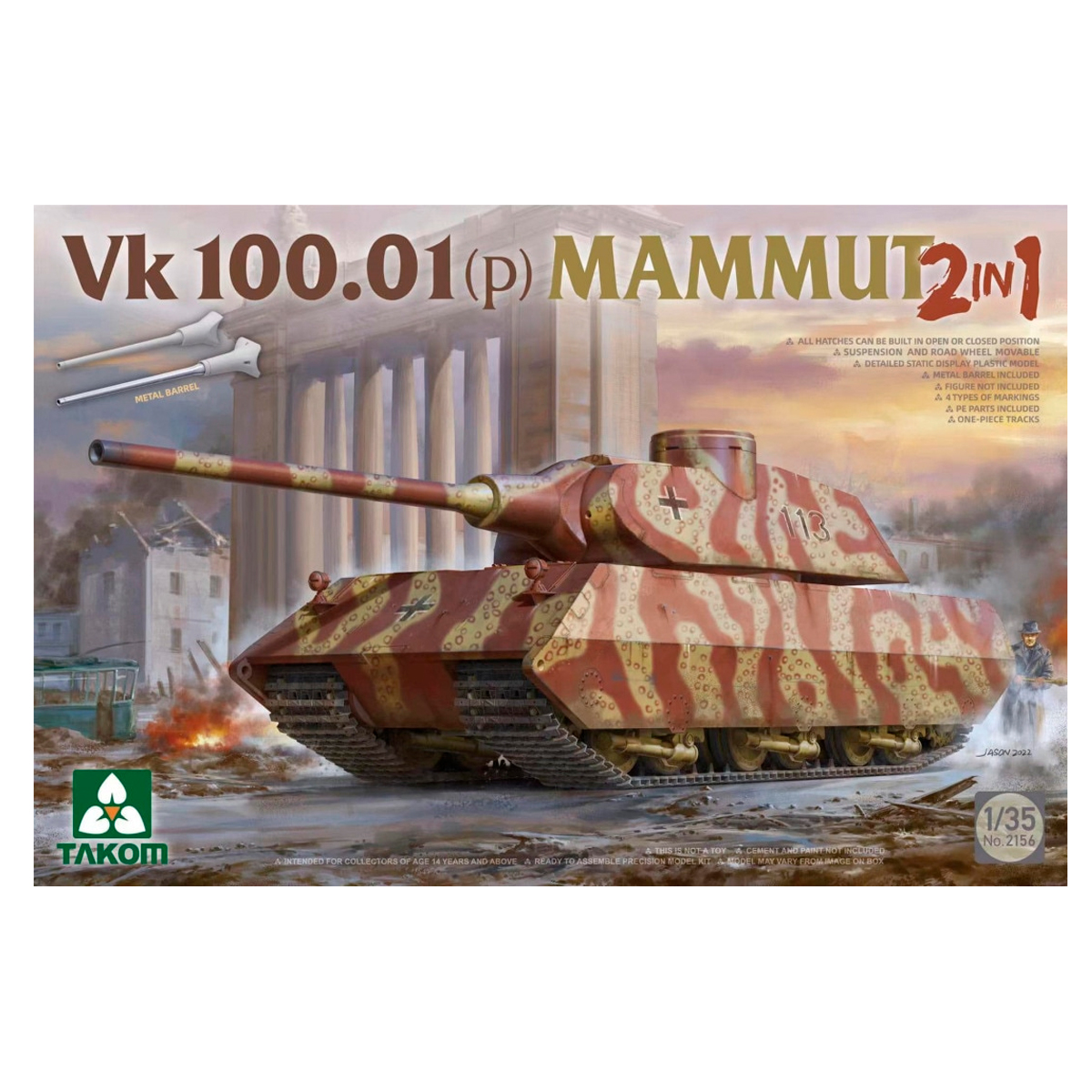 1/35 VK100.01 (P) MAMMUT 2 in 1
