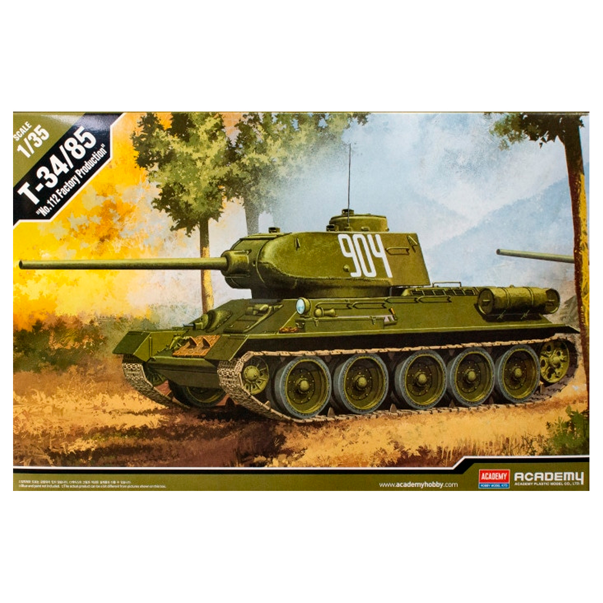 1/35 T-34/85 “112 Factory Production”
