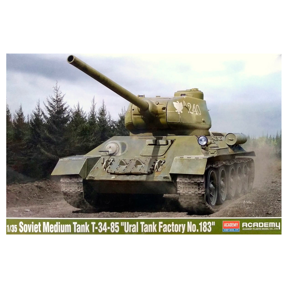 1/35 Soviet Medium Tank T-34-85 “Ural Tank Factory No. 183”
