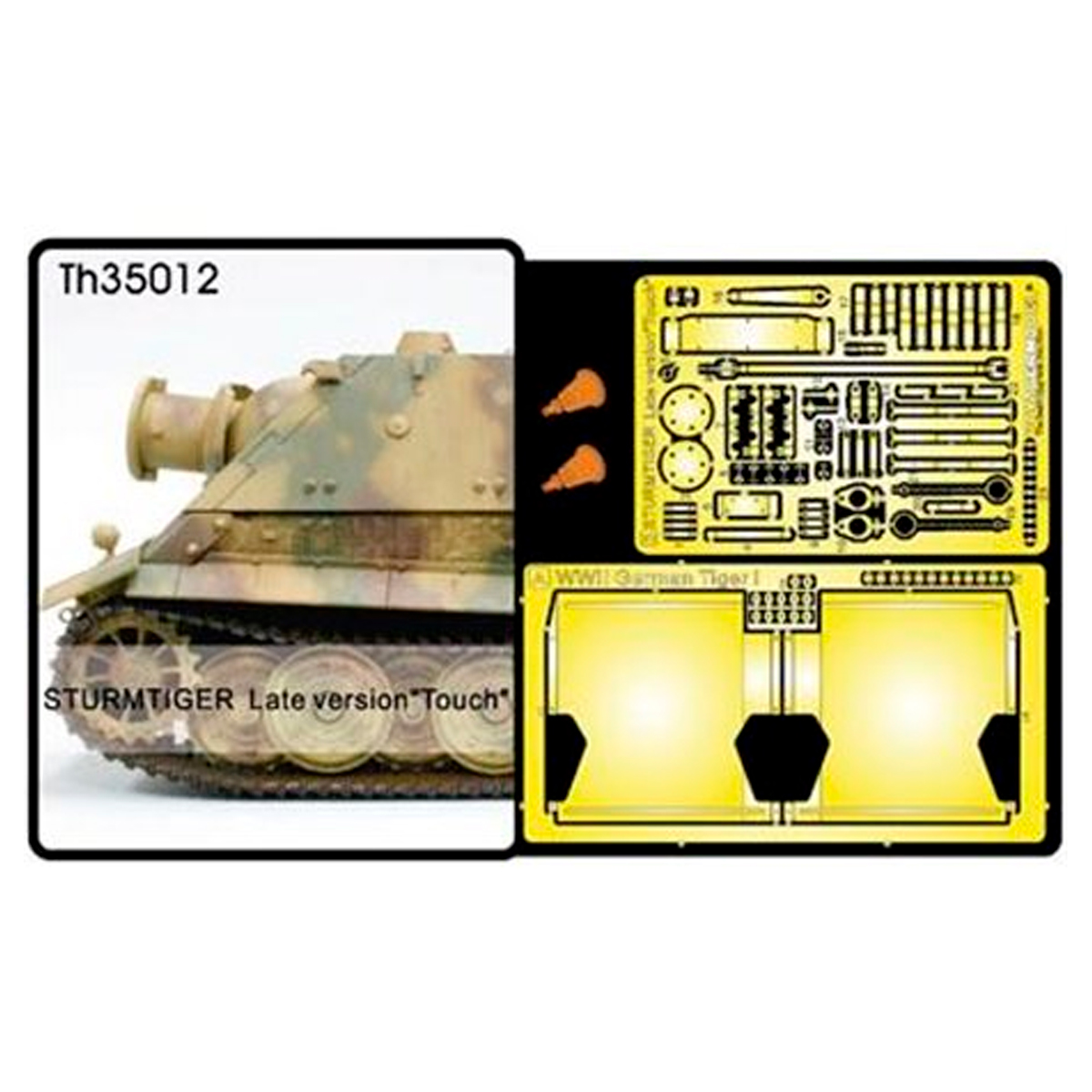 1/35 WWII German Sturmtiger Late version Etching Parts