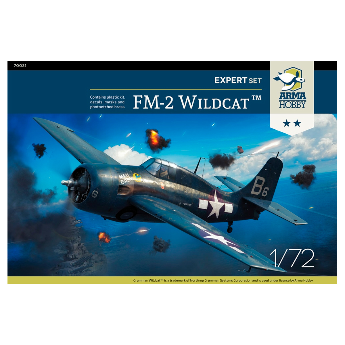 1/72 Grumman FM-2 Wildcat Expert Set