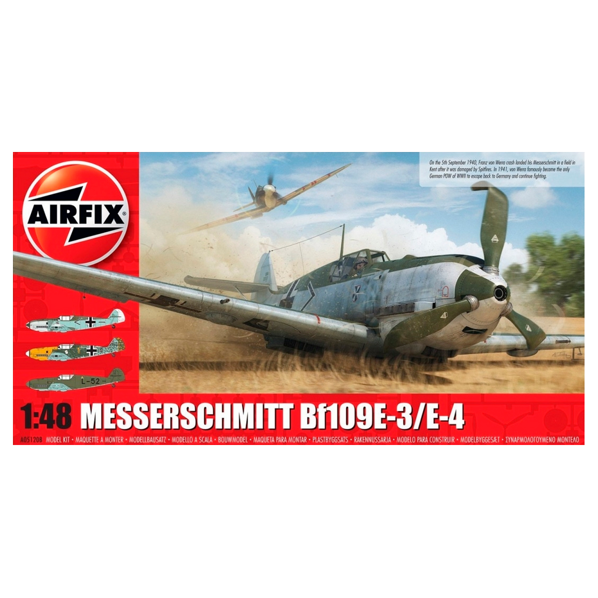 1/48 Messerschmitt Me109E-4/E-1