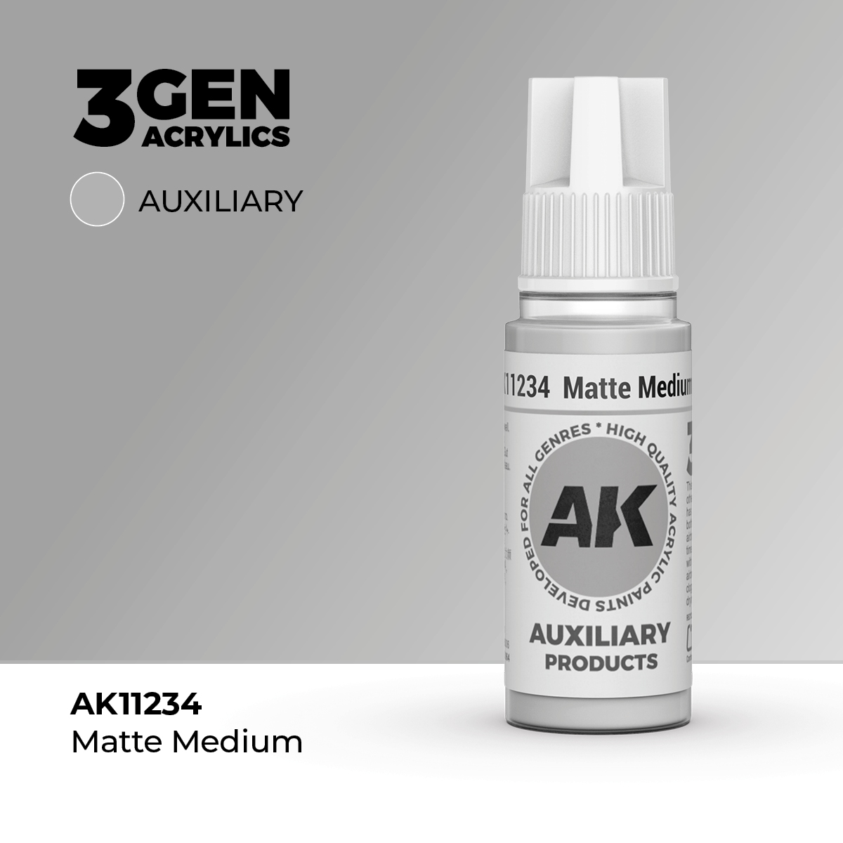 MATTE MEDIUM – AUXILIARY