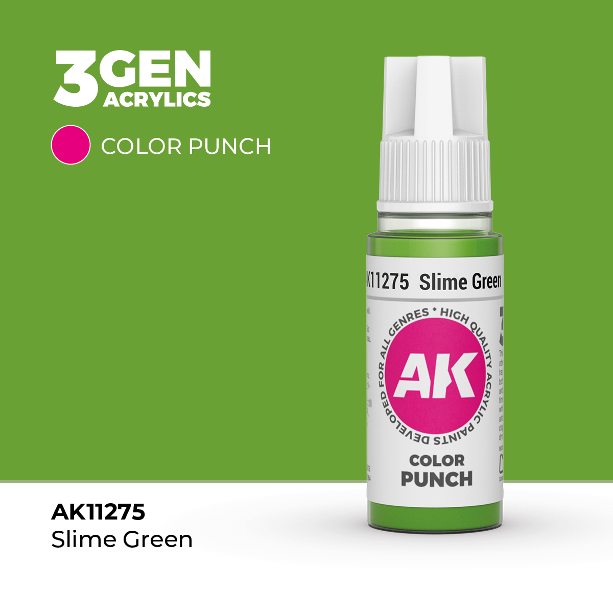 SLIME GREEN – COLOR PUNCH