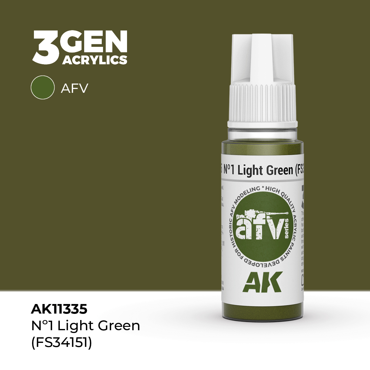 Nº1 LIGHT GREEN (FS 34151) – AFV