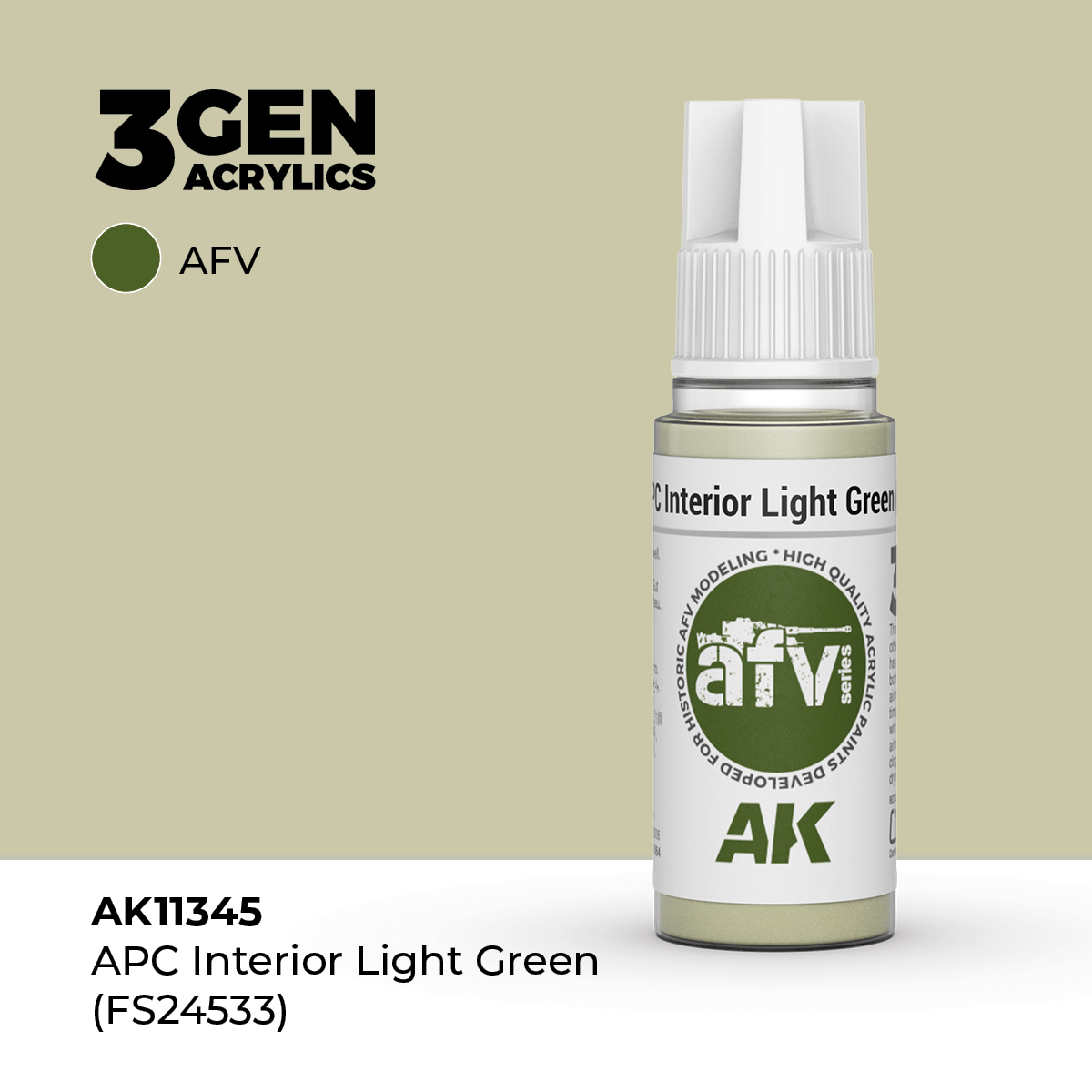 APC INTERIOR LIGHT GREEN (FS 24533) – AFV