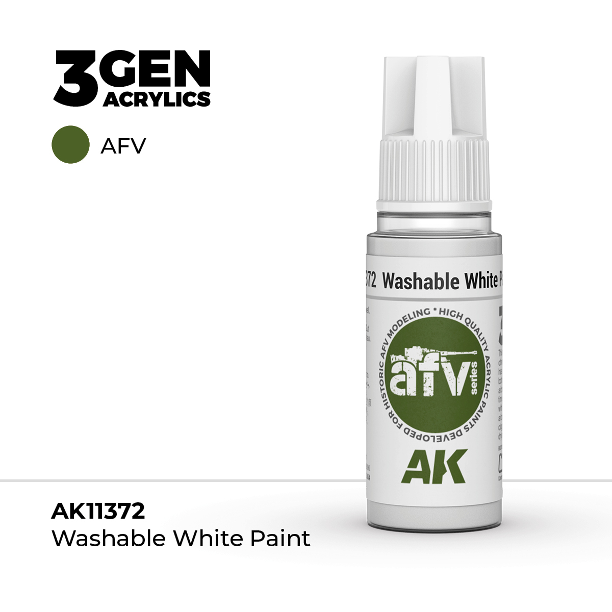 WASHABLE WHITE PAINT – AFV