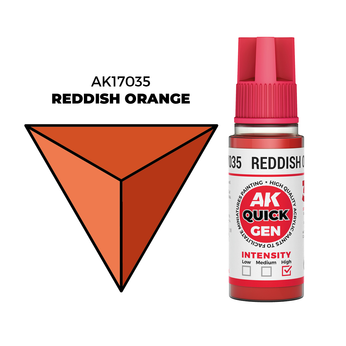 REDDISH ORANGE – QUICK GEN COLOR