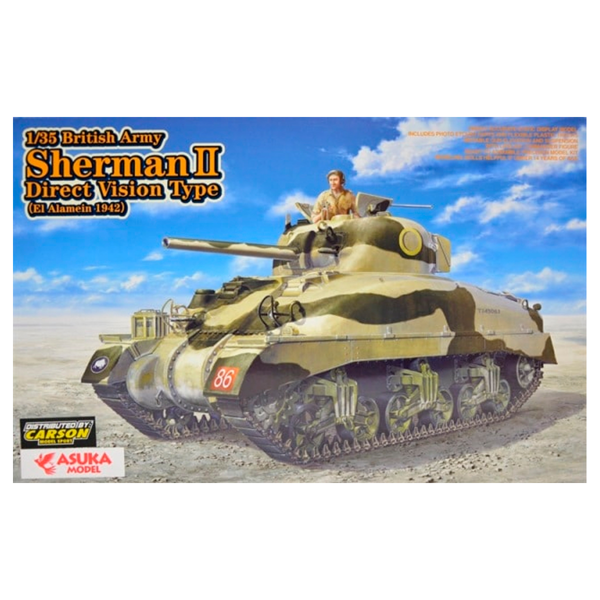 1/35 British Sherman Ii (El Alamein)
