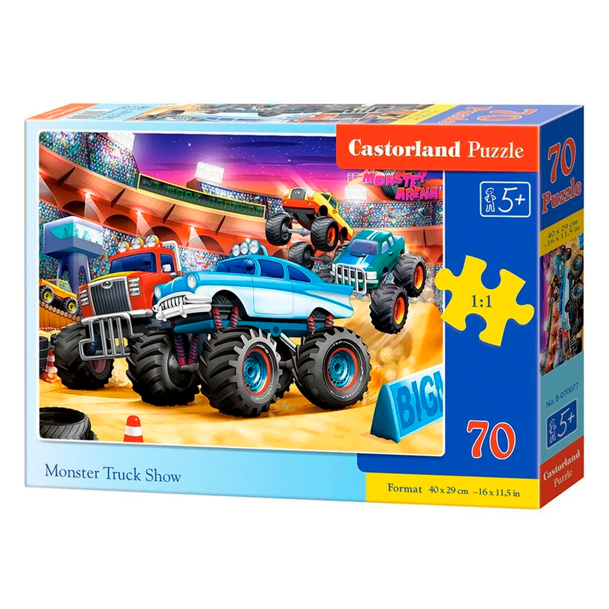 Puzzle 70 Pc Puzzels Monster Truck Show