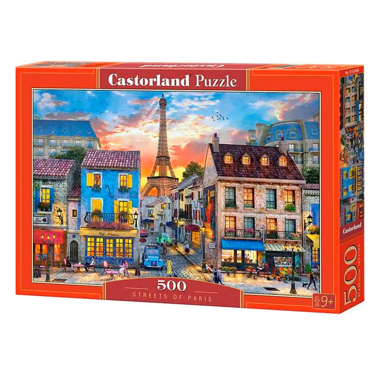Puzzle 500 Pc Puzzels Streets Of Paris