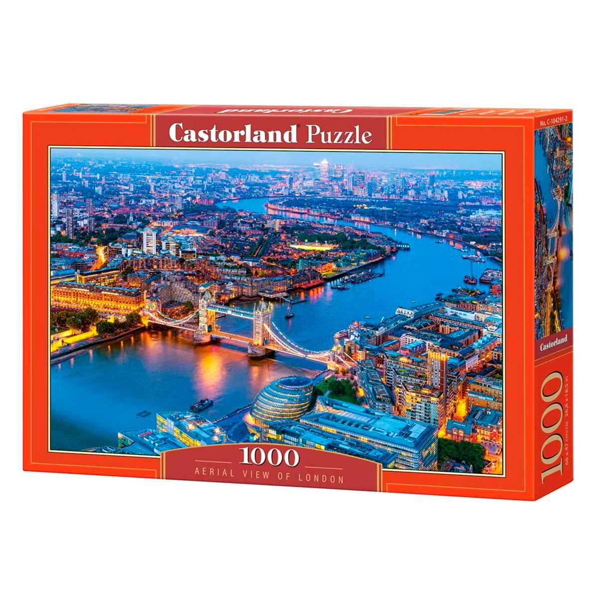 Puzzle 1000 Pc Puzzels Aerial View Of London