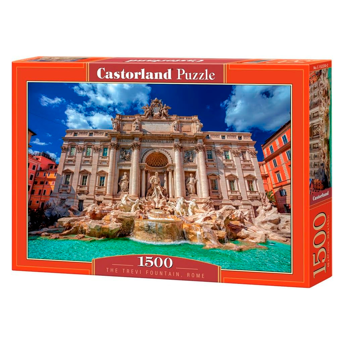 Puzzle 1500 Pc Puzzels The Trevi Fountain