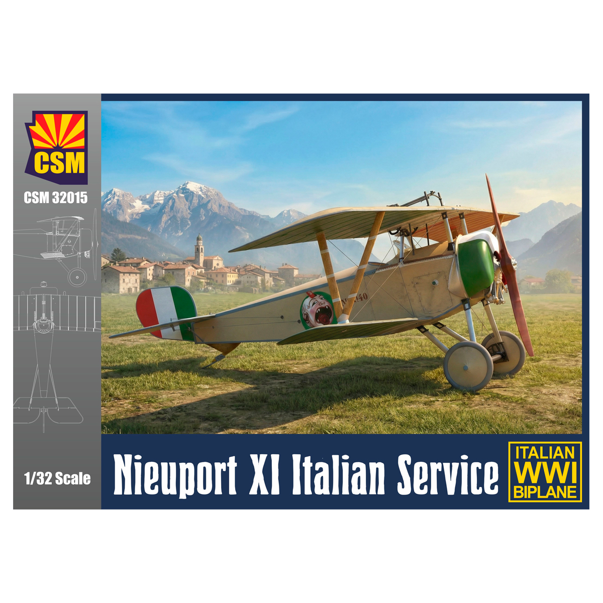 1/32 Macchi Nieuport XI Italian Service