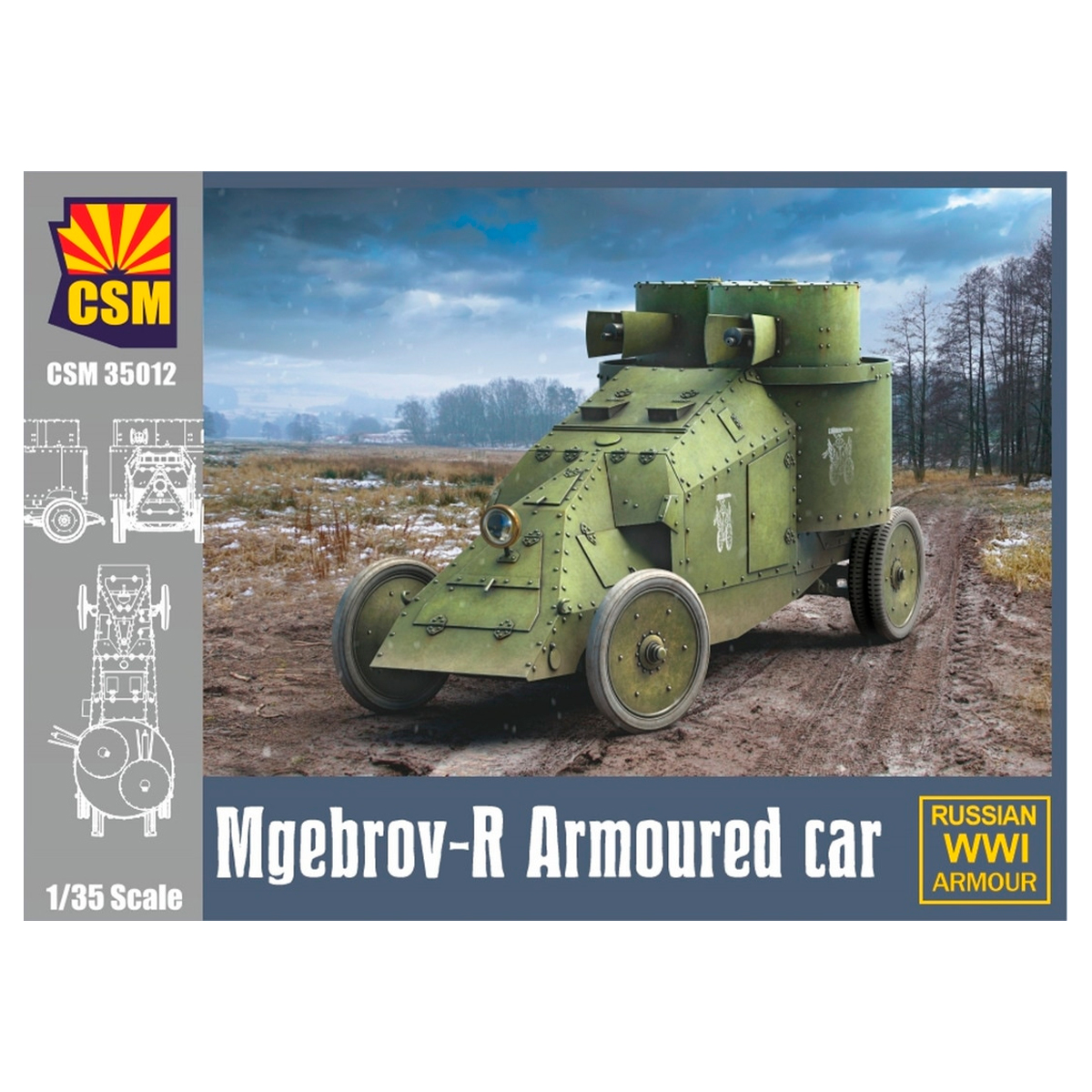1/35 Mgebrov-R Armoured Car