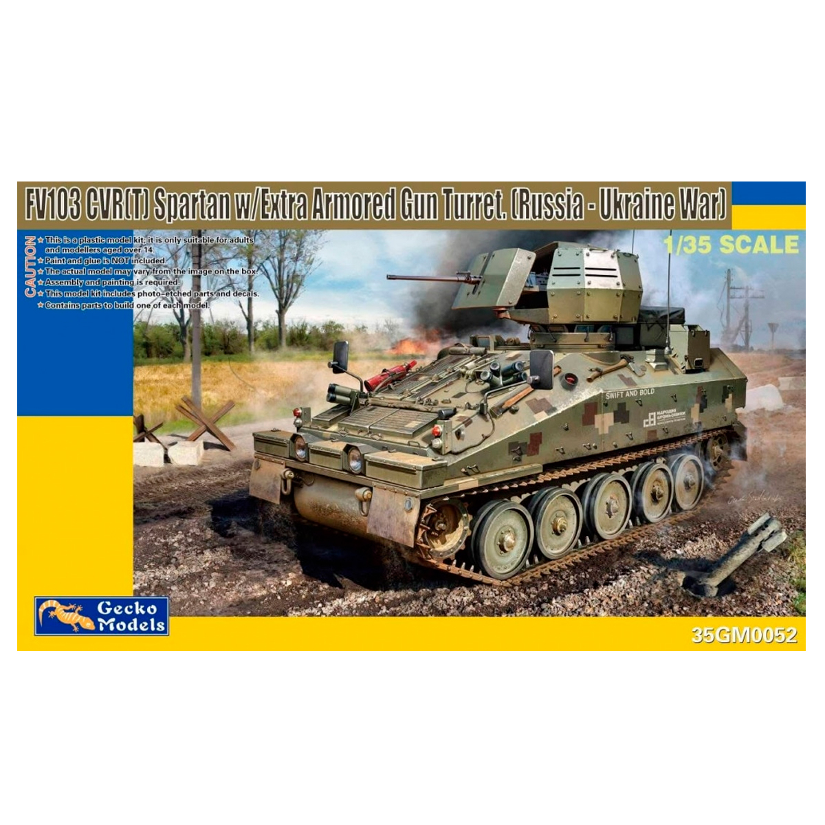 1/35 FV103 CVR(T) Spartan w/Extra Armoured Gun Turret