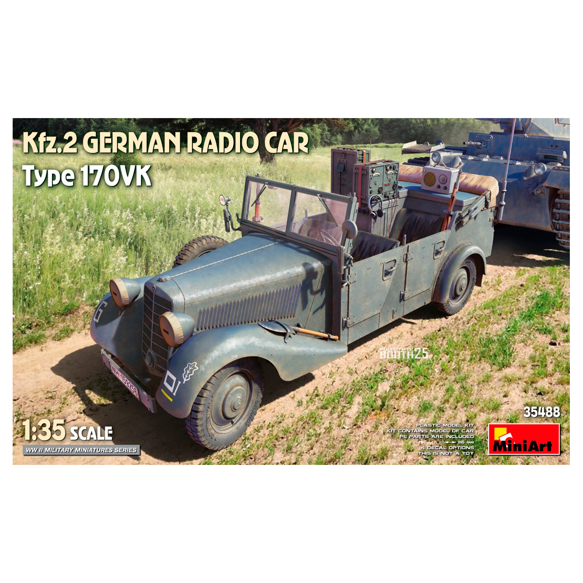 1/35 Kfz.2 German Radio Car Type 170VK