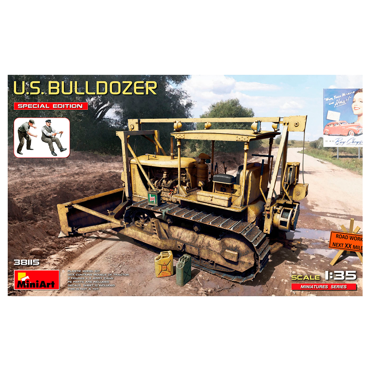 1/35 U.S. Bulldozer. Special Edition