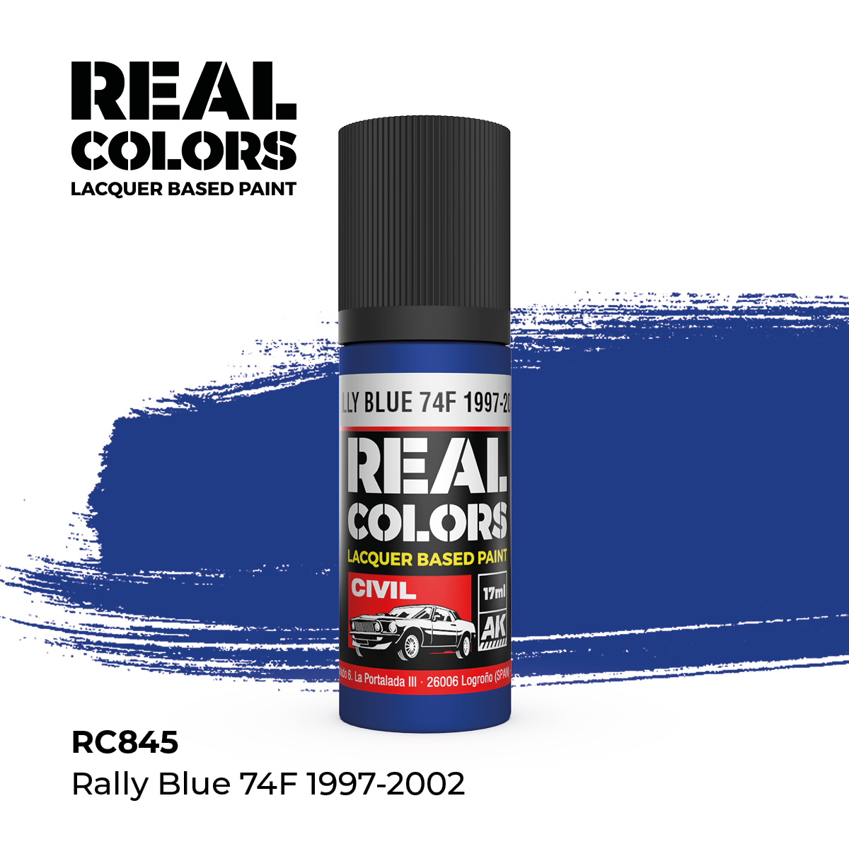 Rally Blue 74F 1997-2002