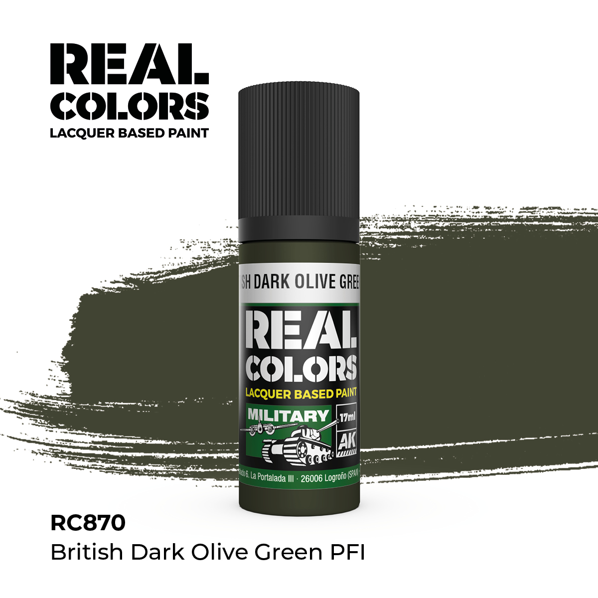 British Dark Olive Green PFI