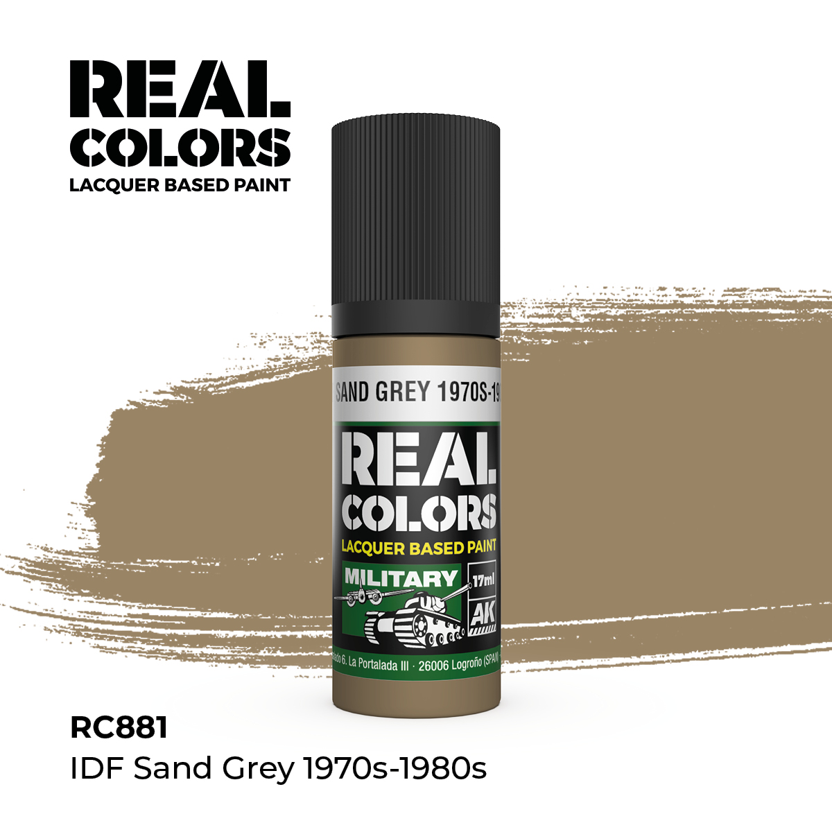 IDF Sand Grey 1970s-1980s