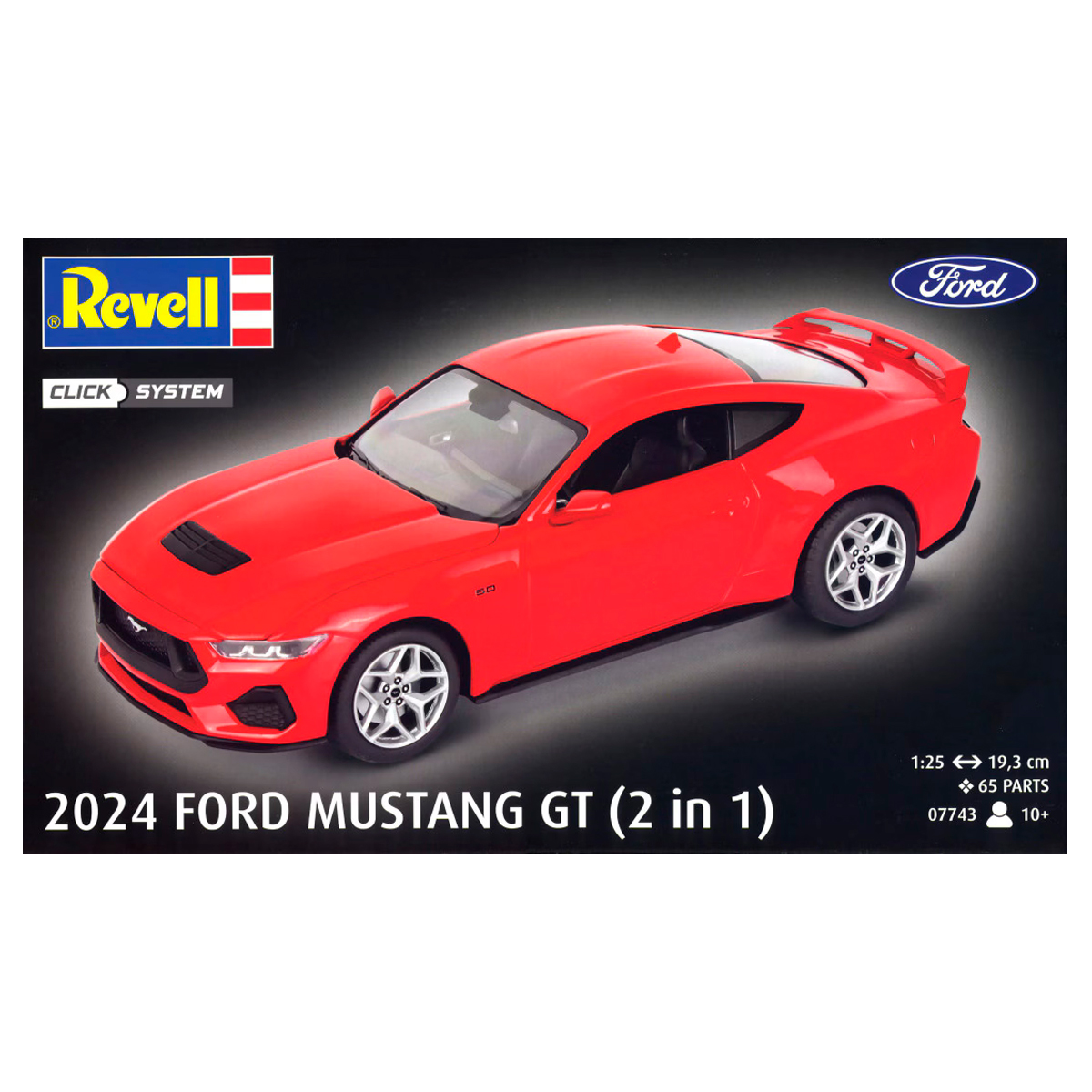 1/25 2024 Ford Mustang GT (easy-click)