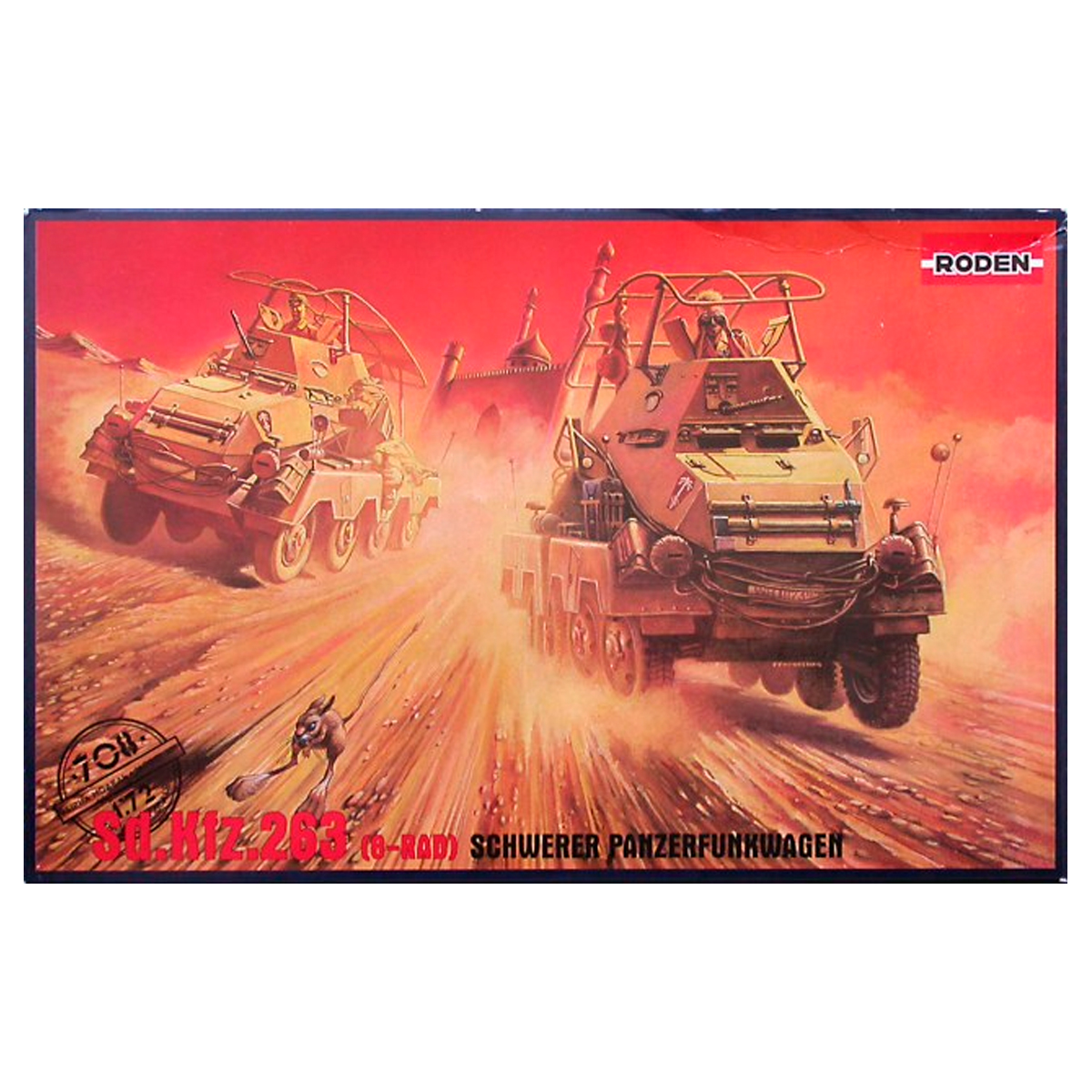 1/72 Sd.Kfz. 263 (8-Rad) Schwerer Panzerfunkwagen