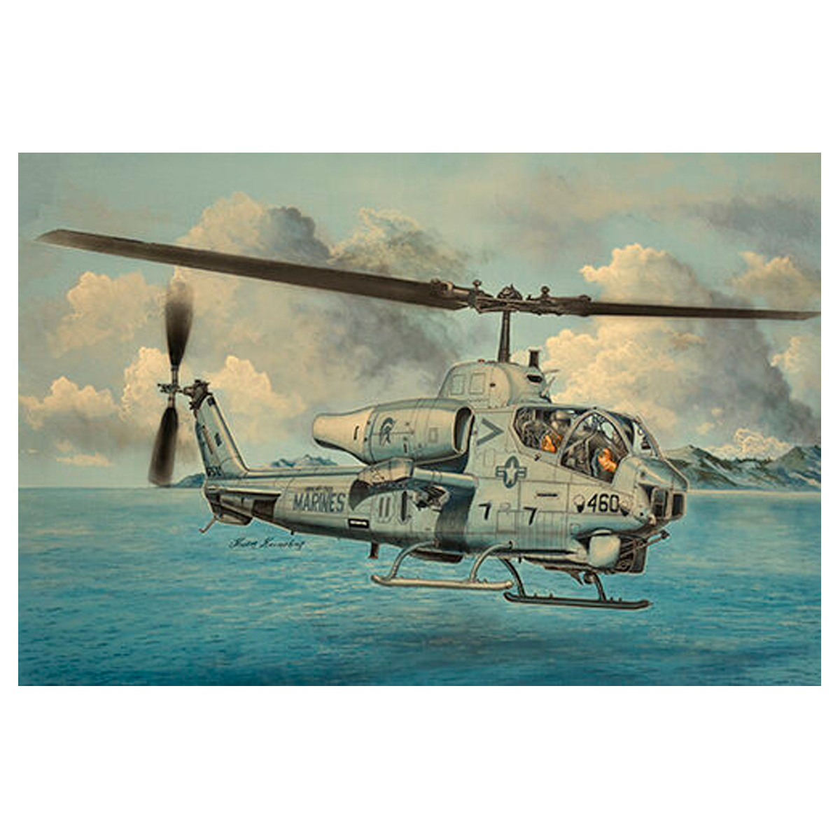 1/35 AH-1W Super Cobra (Turned Exhaust)