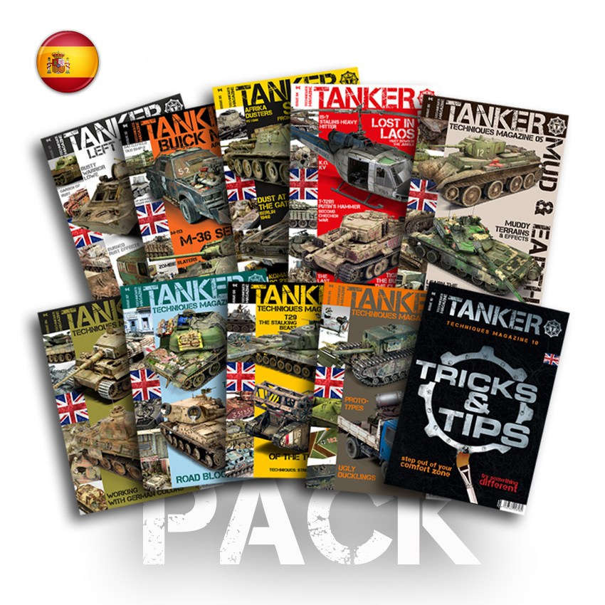 TANKER TECHNIQUES MAGAZINE PACK (1-10) (SPANISH / ESPAÑOL)