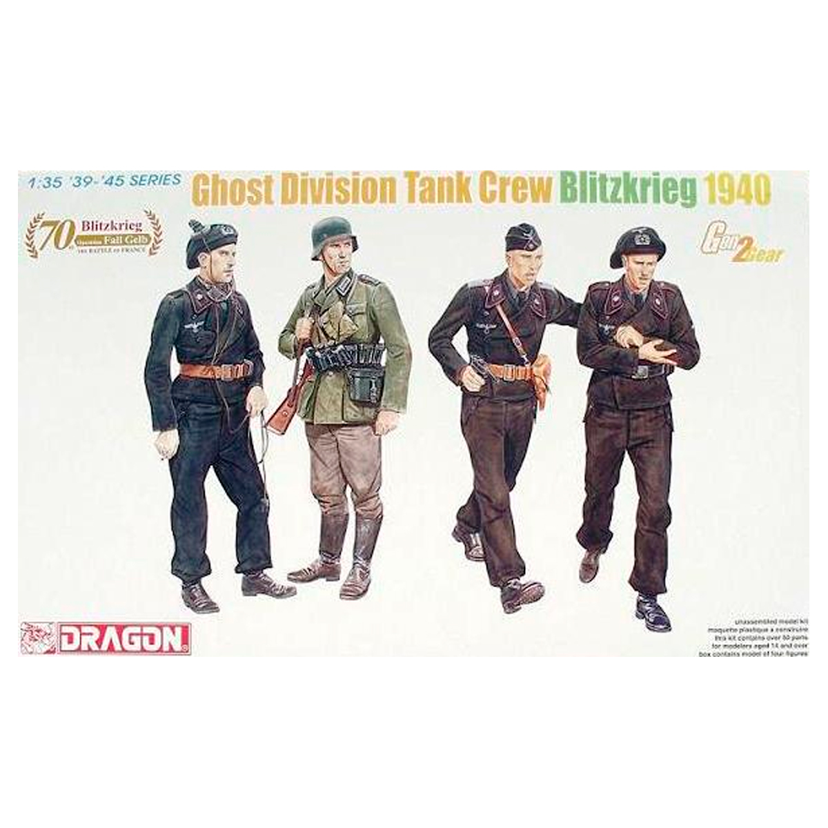 1/35 Ghost Division Tank Crew (Blitzkrieg 1940)