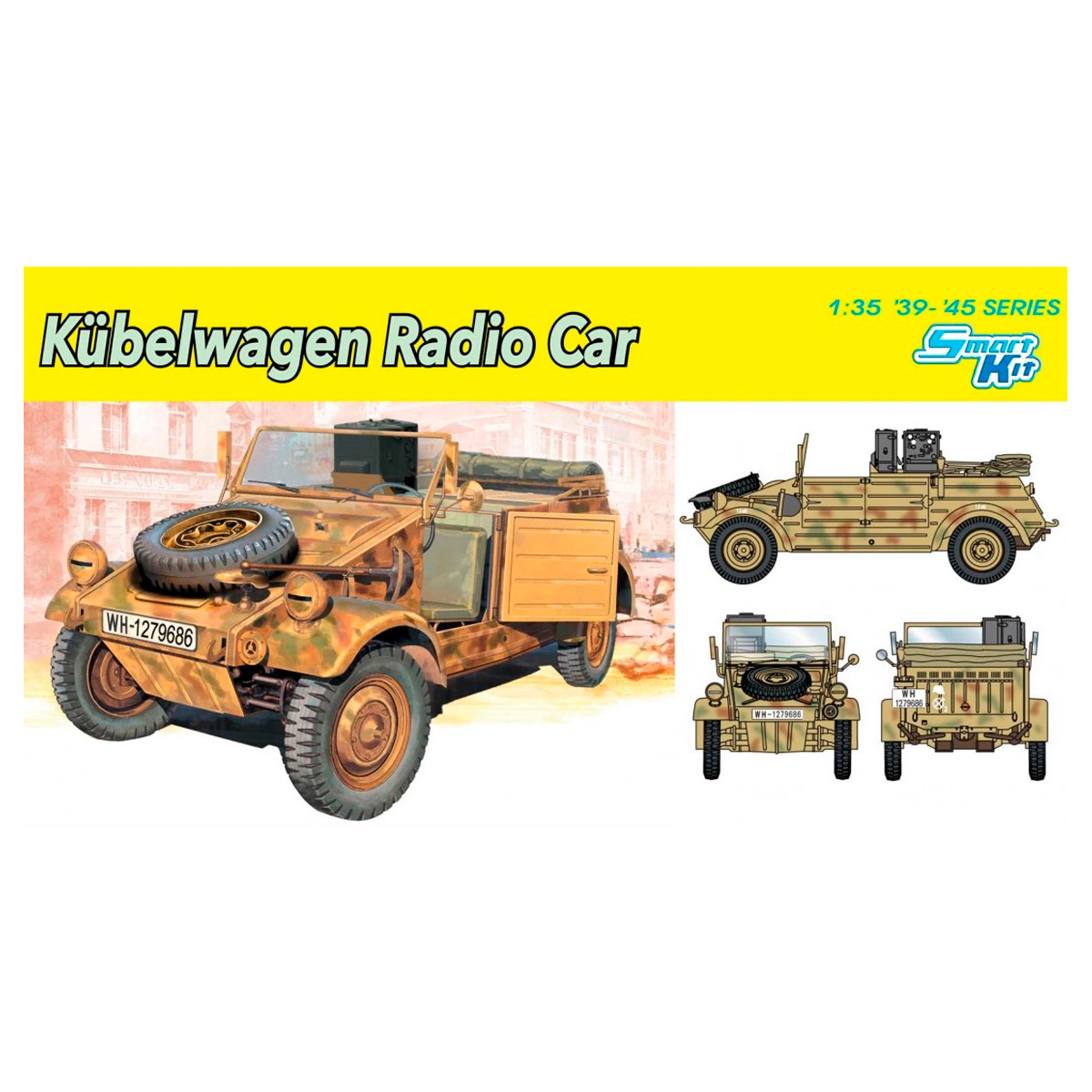 1/35 Kübelwagen Radio Car