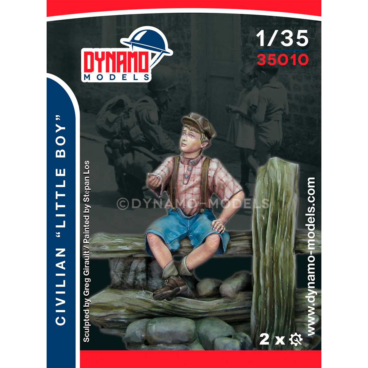 1/35 Civilian Little Boy (bench included)