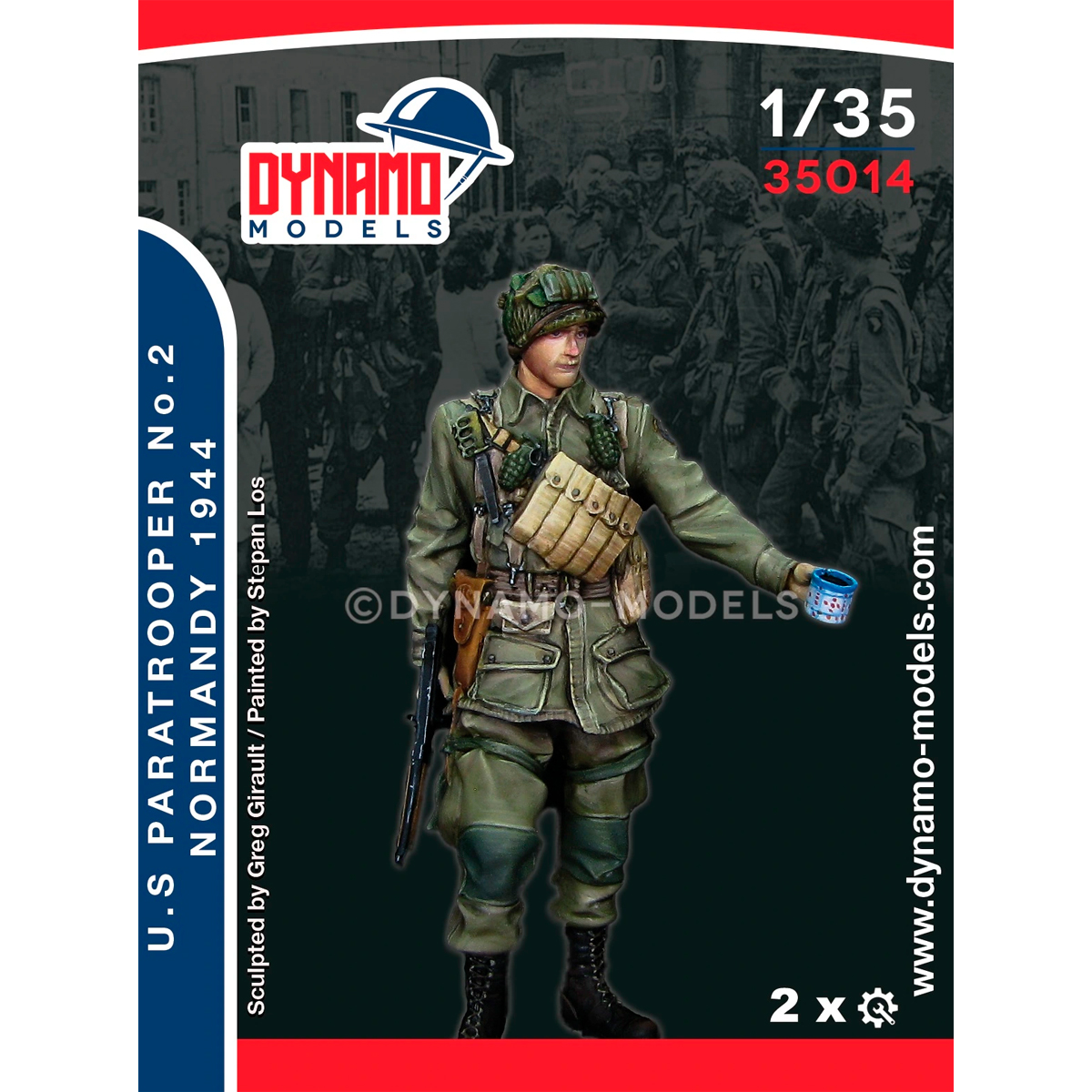 1/35 U.S Paratrooper No.2 Normandy 1944