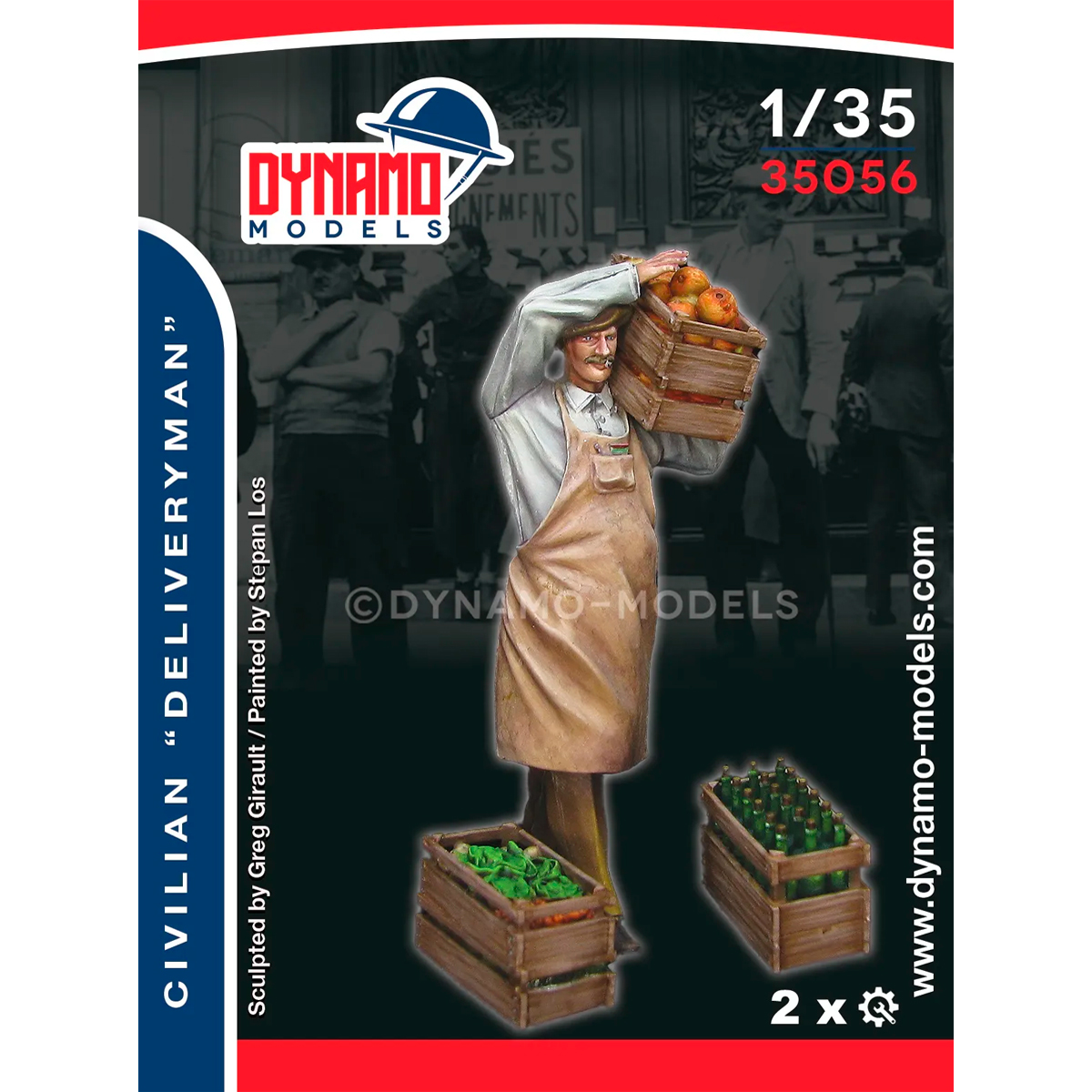 1/35 Civilian – Deliveryman