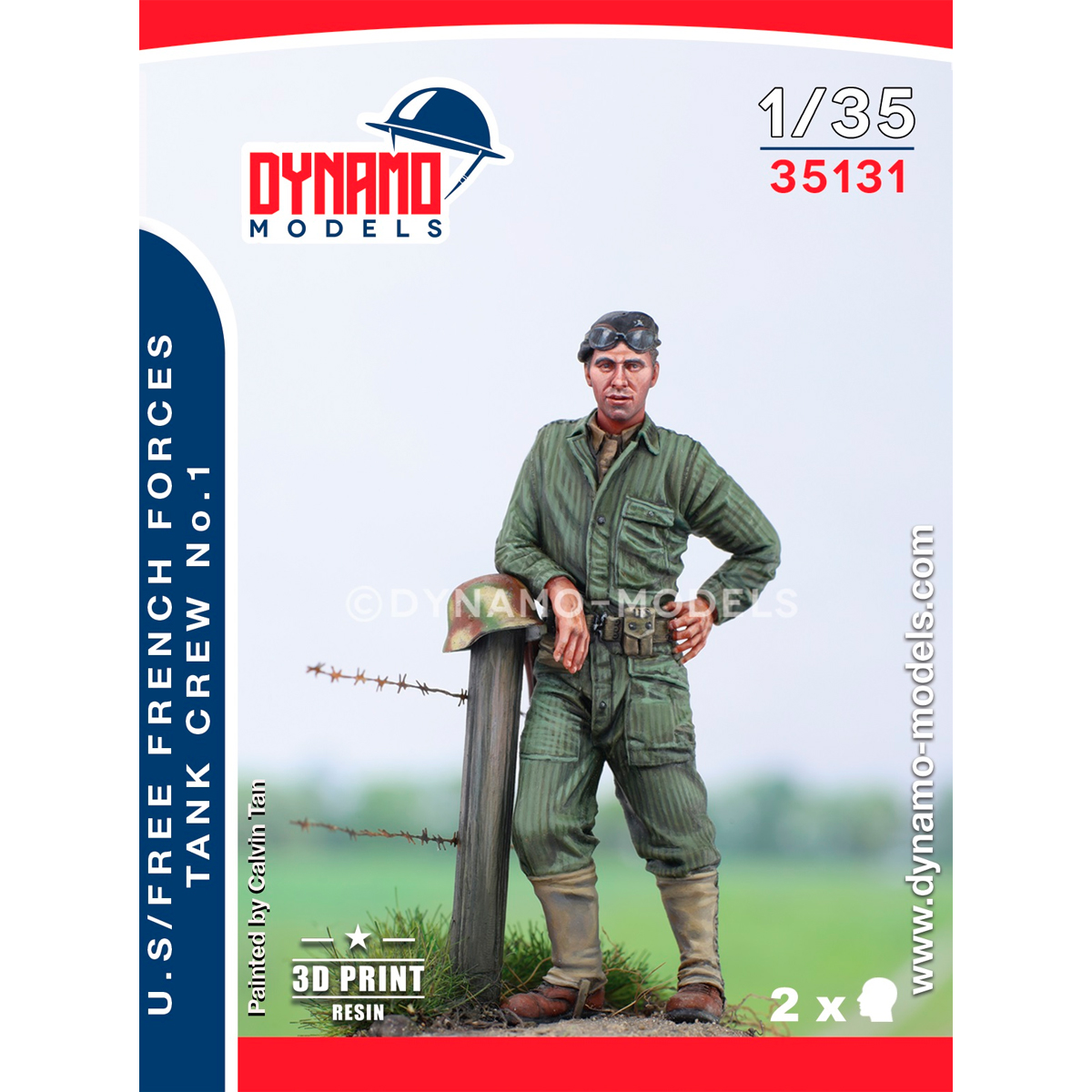 1/35 U.S / Free French Forces Tanker 1944 No.1