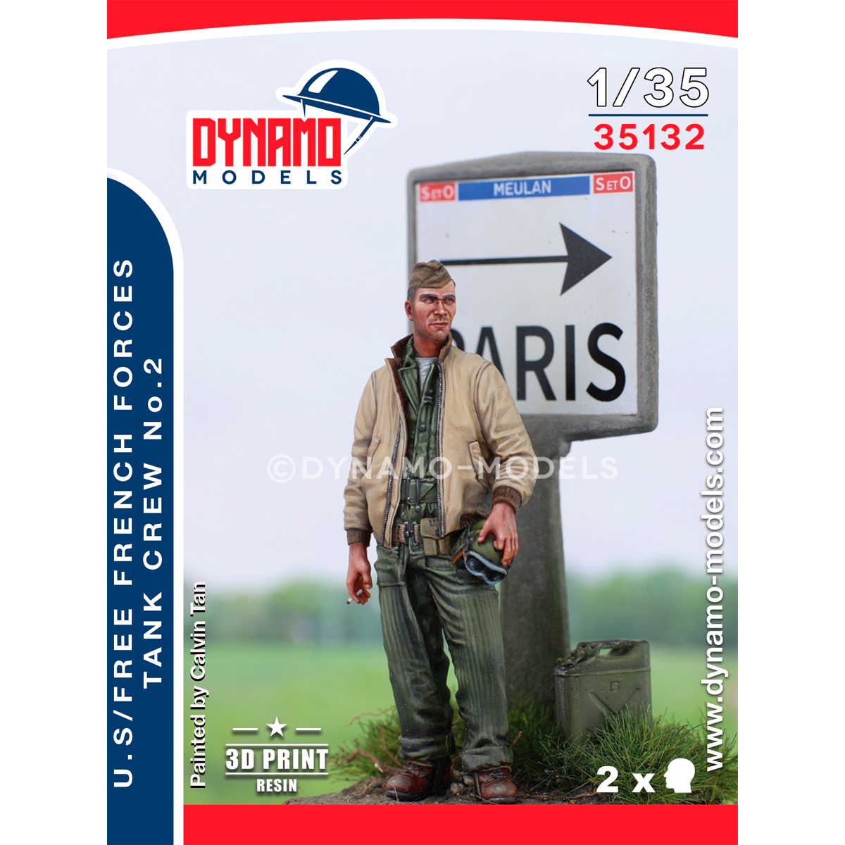 1/35 U.S / Free French Forces Tanker 1944 No.2