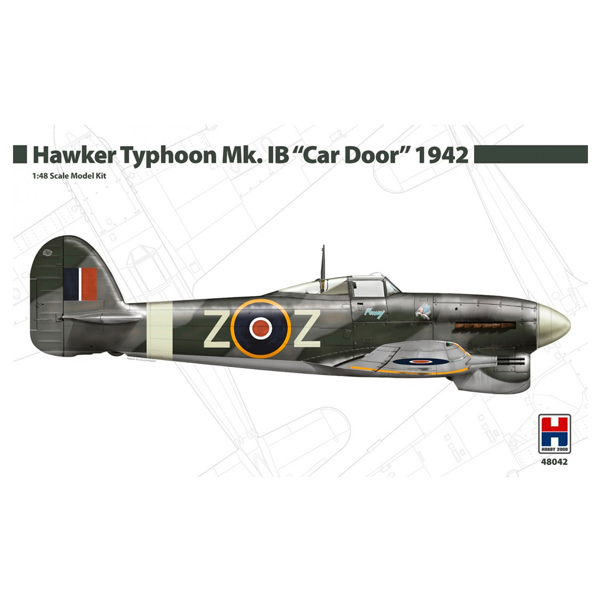 1/48 Hawker Typhoon Mk. IB «Car Door» 1942