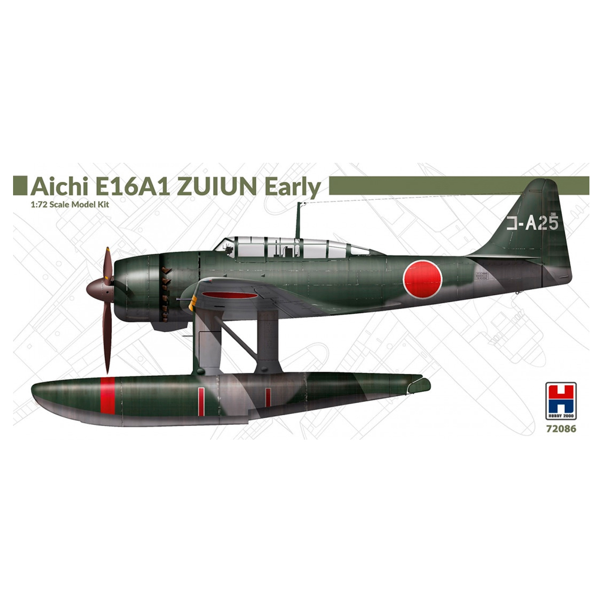 1/72 Aichi E16A1 Zuiun Early
