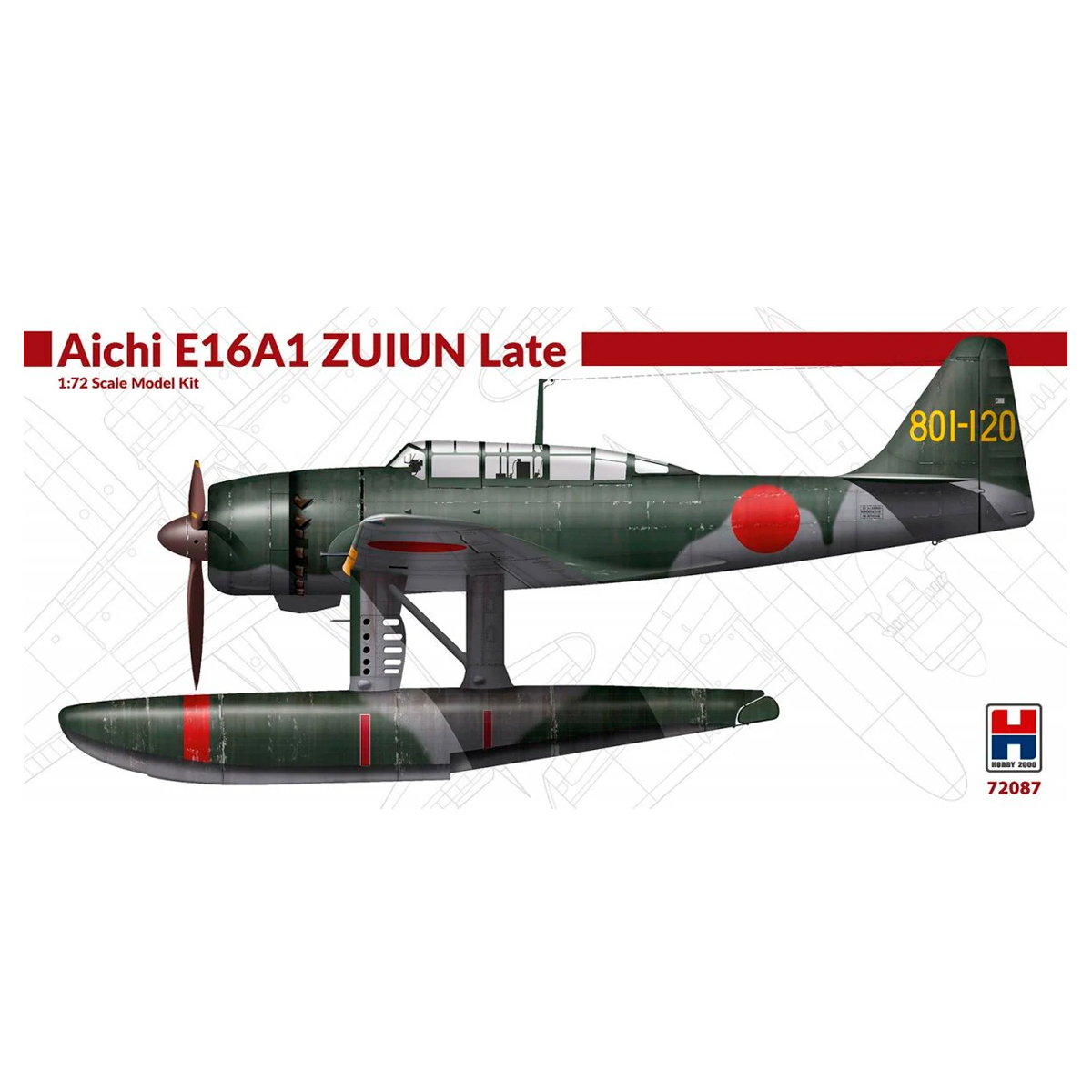 1/72 Aichi E16A1 Zuiun Late