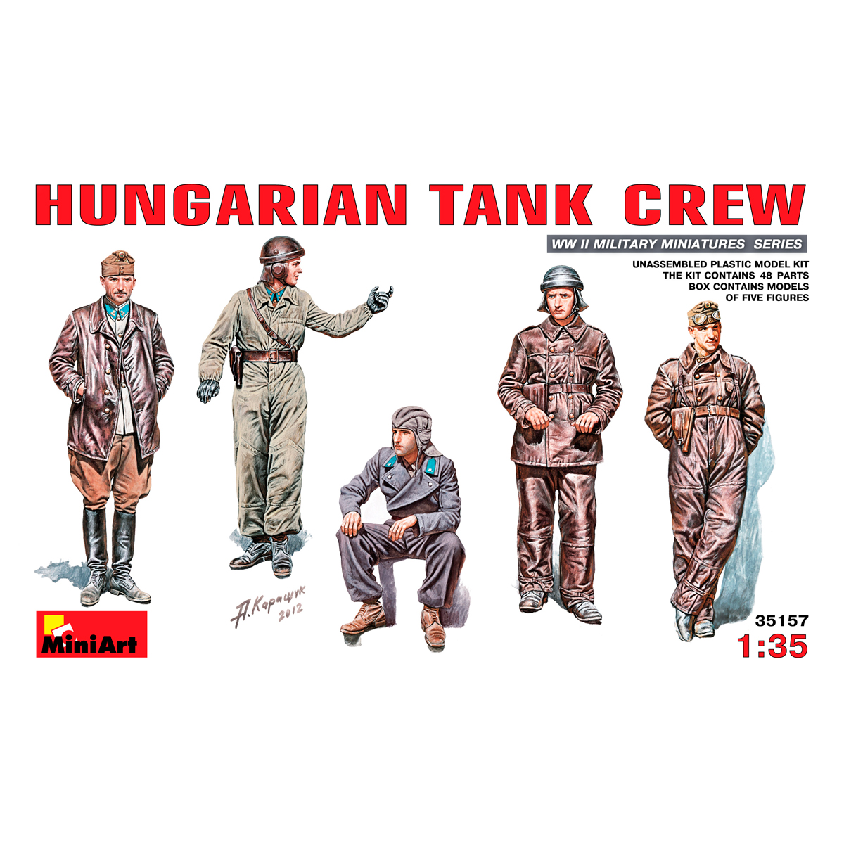 1/35 Hungarian Tank Crew